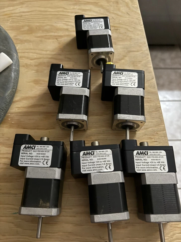 MOTOR DE PASSO INTEGRADO AMCI SMD17E2-80A-M12S - Imagem 2 de 3