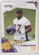 2010 Score Rookie Everson Griffen #341 z6b
