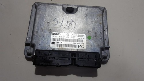 0281010271 Motormanagement, Steuergerät, ECU  24417196 Opel Vect DE644287-65