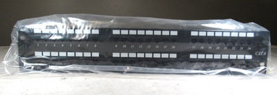 Cat patch panel 48 port Cat.6 Punch Down  - Unbranded