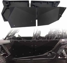 Doors for RZR XP 4 1000 2014-2023 Black Aluminum Iron Full Size