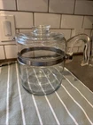 Vintage Pyrex Flameware Glass Percolator 9 Cup Coffee Pot And Lid ONLY #7759 B