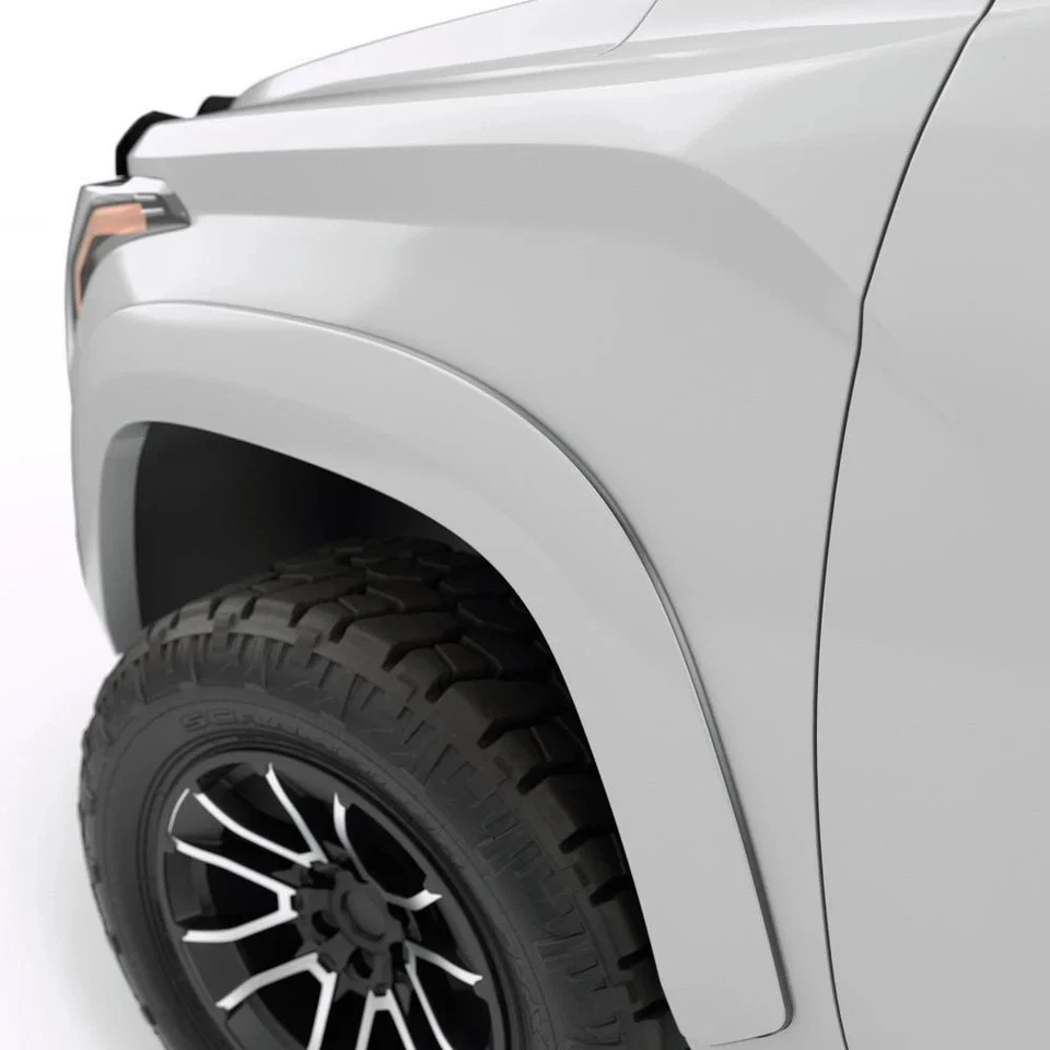 For Toyota Tundra 22-24 Fender Flares Summit Super White 040 ABS-UV Plastic Foto 2 de 4