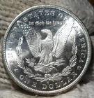 1880-s Morgan Silver Dollar Brilliant Uncirculated Cameo With Mirrors