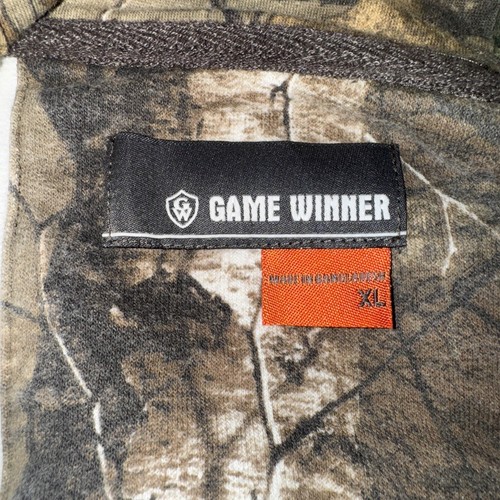 Game Winner Men's Camo Hoodie for Hunting Size XL - Picture 4 of 4