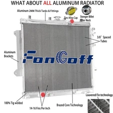 4 Rows Radiator for 2010-22 Toyota 4Runner Base Limited SR5 TRD Venture V6 4.0L