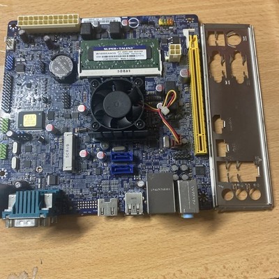 Gigabyte GA-C1037UN-EU Mini-ITX Motherboard Intel Celeron 1037U  4GB RAM w/ i/o