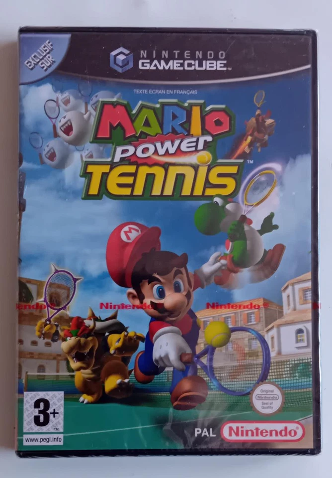 Jeu Mario Power Tennis Nintendo GameCube neuf sous Blister. - Photo 1/3