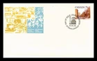 Dr Jim Stamps Canada 75C City Street 1978 First Day Cover