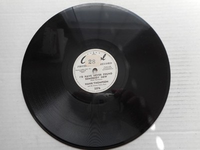 F38 Hank Thompson Capital PROMO 2376 No Help Wanted / I'd never Found E+/N-