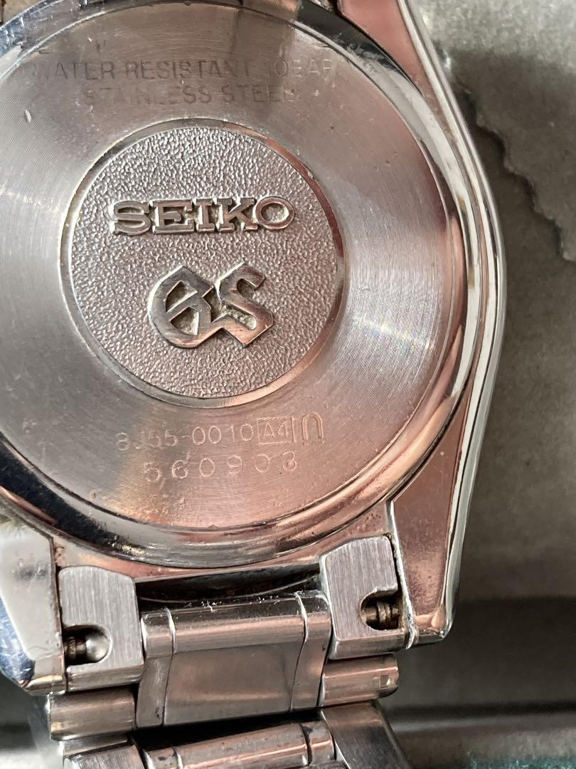 Grand Seiko GS SBGF011 8J55-0010 Quartz Stainless Steel Rare Grand Seiko GS SBGF011 8J55-0010 Quartz Stainless Steel Rare