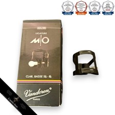 Vandoren MO Bass Clarinet Ligature Black  Excellent Condition