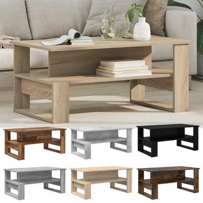 Couchtisch 90 x 50 x 40 cm Holzwerkstoff Wohnzimmertisch Sofatisch Beistelltisch