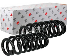 2x NK Federn satz Fahrwerksfedern Spiralfedern hinten für BMW 5er E60