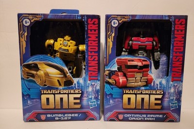 Hasbro Transformers One Prime  Bumblebee/B-127 & Optimus Prime Orion Pak Bundle