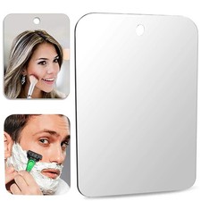 Shaving Mirror - Fogless Acrylic Bathroom Tool for Men and Women - Travel Size