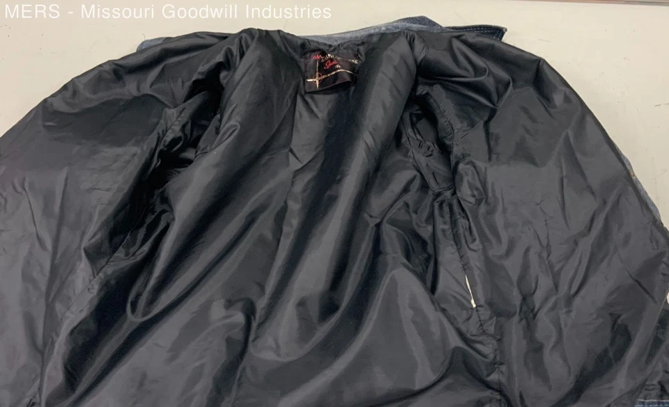 Ralph Edwards Sportswear Men's Blue Suede Button-Down Jacket - No Size - Image 3 of 4