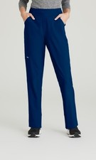 GREYS ANANTOMY EVOLVE STRETCH WOMEN SCRUB PANTS IN NAVY ALL SIZES GSSP651, NWT