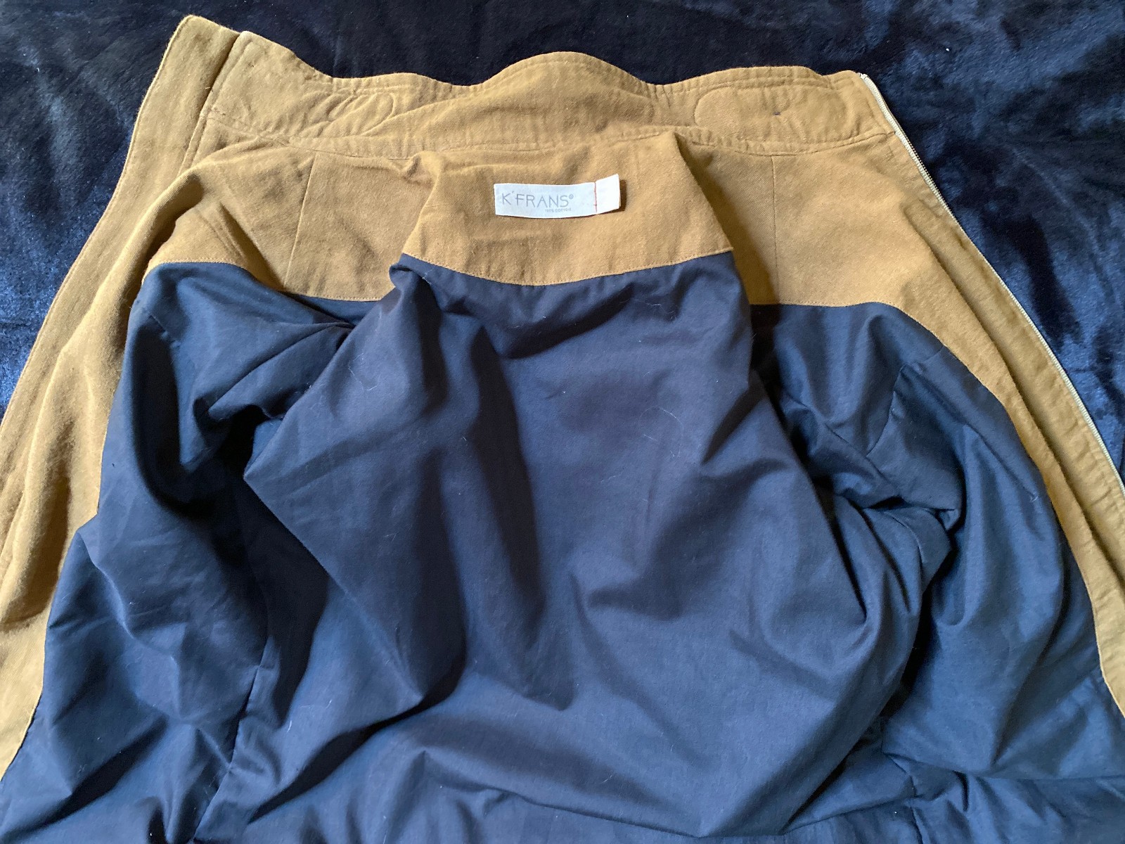Men's K FRANS Designer Jacket, RARE, Small, Desert Brown (G-Star,Zara) image 3