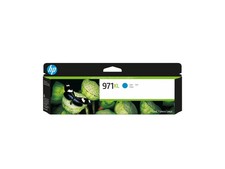 HP 971XL High Yield Cyan Original Ink Cartridge, 6,600 pages, CN626AM