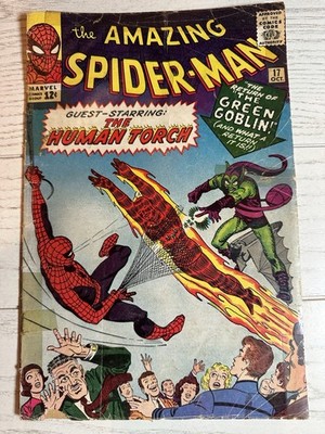 Amazing Spider-Man #17 2nd Green Goblin 1964 FR/GD