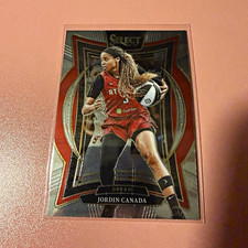 Panini 2025 Select WNBA Concourse Silver Prizm Jordin Canada #62 Dream
