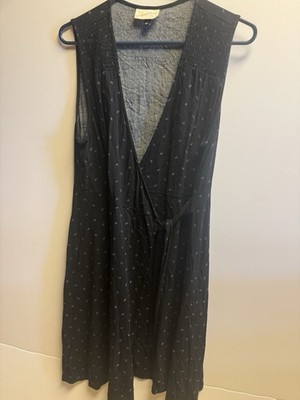 Universal Thread Women s Size XXL Navy Wrap Sleeveless Mini Dress