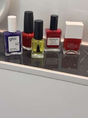 Nagellackset Aus Hochwertigen Marken 4Tlg. Und Gratis NagelhautÖl Dazu