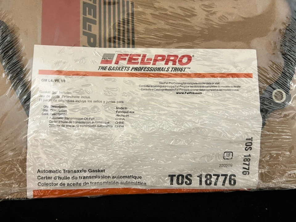 Junta de transmisión automática TOS 18776 Felpro para camioneta Chevy Express SaVana Foto 4 de 4