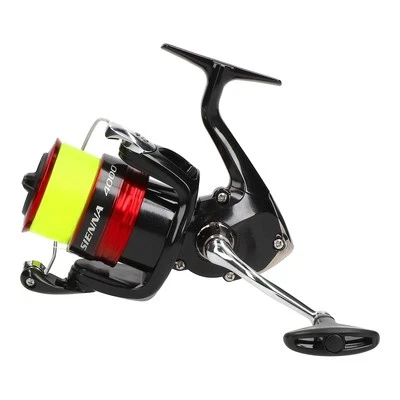 Shimano SN 4000 Sienna Angelrolle mit mono Angelschnur