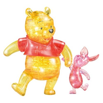 HANAYAMA Crystal Gallery Winnie the Pooh & Piglet (Color)