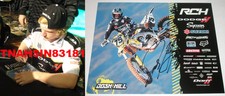 Josh Hill Signed Autograph 2013 Rch Racing 8x10 Photo Card