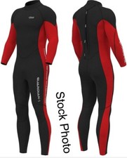 Hevto Wetsuits Men  Women Guardian 3mm Neoprene Full Scuba Diving Suits size S2