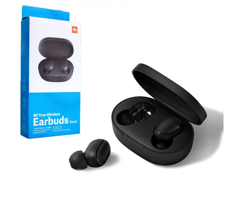 CUFFIE ORIGINALI BLUETOOTH XIAOMI MI TRUE WIRELESS EARBUDS BASIC 2 NERO ZBW4480G