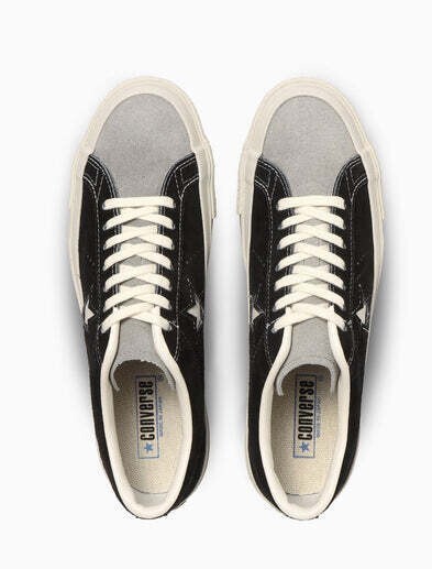 SOMA Converse One Star J VTG Suede TimeLine Black Grey SOMA Converse One Star J VTG Suede TimeLine Black Grey