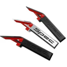 3D Metal Car Rear Trunk Badge Decal Fender Side Sticker for Acura A-SPEC Aspec