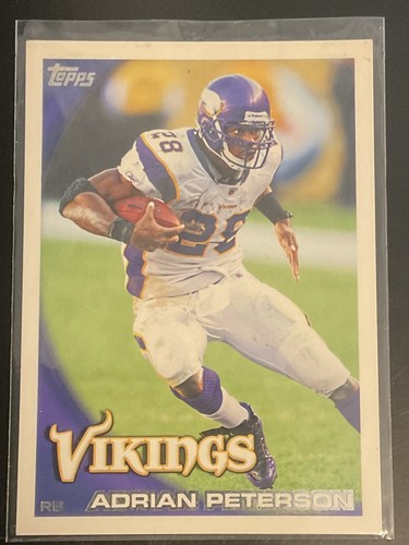 2010 Topps Adrian Peterson #10 - Picture 1 of 2