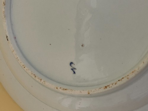 18th Century French Niderviller Plate Handpainted with Insects Dragonfly - Picture 8 of 8