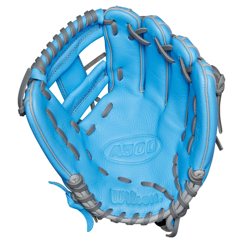 Wilson A500 11 英寸实用青少年棒球手套 – WBW10253 — 第 3/4 张图片
