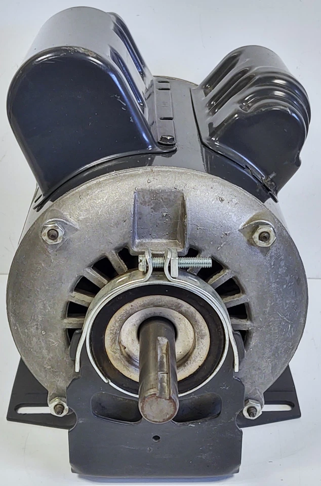 Dayton 6XJ22 100-120/200-240 V 6.3 A 1/2 HP 1725 RPM ODP Cap Start Cap Run Motor - Image 2 of 4