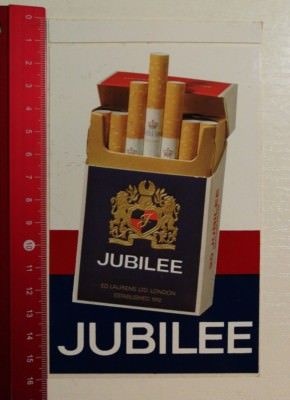 Aufkleber/Sticker: JUBILEE Ed Laurens Ltd. London Established 1912 (1204177)