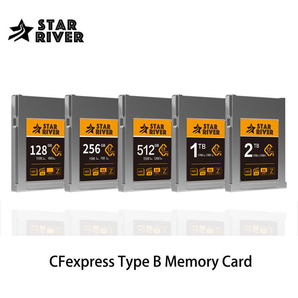CFexpress Type B Memory Card 128GB 256GB 512GB 1TB For 4K 8K CFexpress Type B Memory Card 128GB 256GB 512GB 1TB For 4K 8K