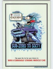 Cartolina Altoids Zecche Pubblicità