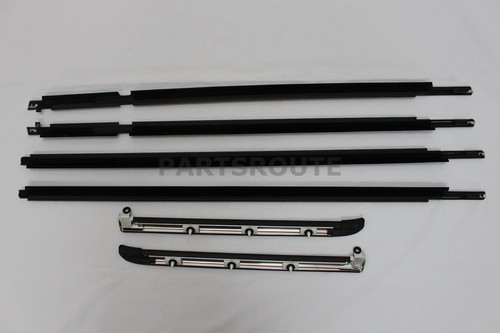 6* Fits For Lexus GX470 OEM Quarter & Door Belt Moulding W/Chrome Trim 2003-2009 - Picture 7 of 8