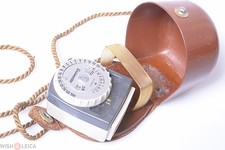   GOSSEN SIXTINETTE LIGHT, EXPOSURE METER W/ CASE  STRAP  WORKS 100  