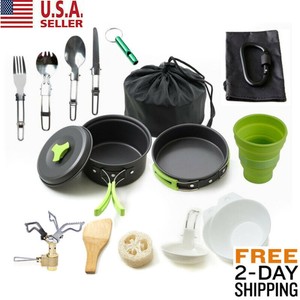 hiking cooking set