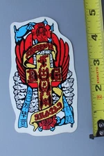 DOGTOWN Skateboards Eric Dressen Cross 80's Original GB1 Skateboarding STICKER