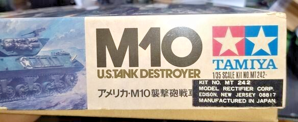 TAMIYA  1/35 NO.242
ドイツ連邦軍主力戦車レオパルト2 A5 1/35 US Tank destroyer M10 with motors TAMIYA MT242 Rare kit | eBay