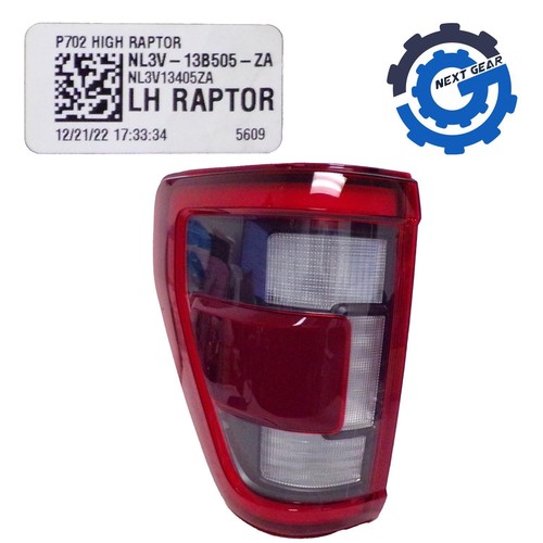 OEM Ford Left Tail Light Black Blind Spot For 2021-2023 Ford F150 NL3V-13B505-ZA - Picture 2 of 4