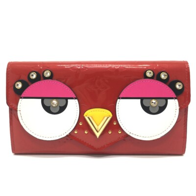 LOUIS VUITTON M90489 Monogram Vernis Portefeuille Sarah Bird Long